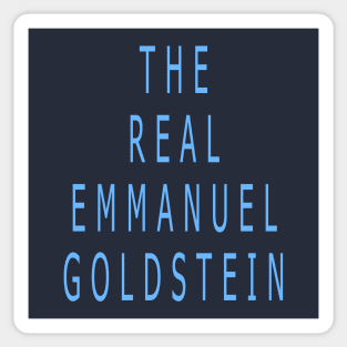 The Real Emmanuel Goldstein Sticker